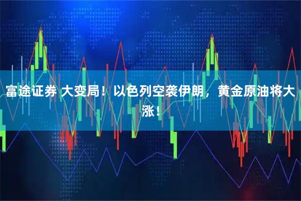 富途证券 大变局！以色列空袭伊朗，黄金原油将大涨！