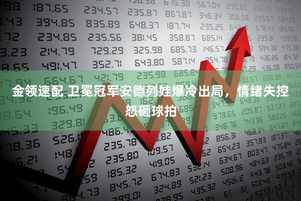 金领速配 卫冕冠军安德列娃爆冷出局，情绪失控怒砸球拍