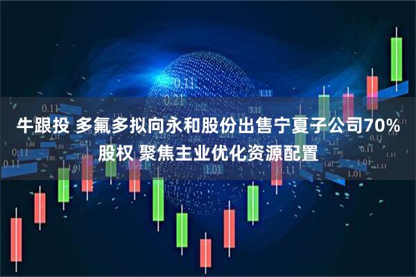 牛跟投 多氟多拟向永和股份出售宁夏子公司70%股权 聚焦主业优化资源配置