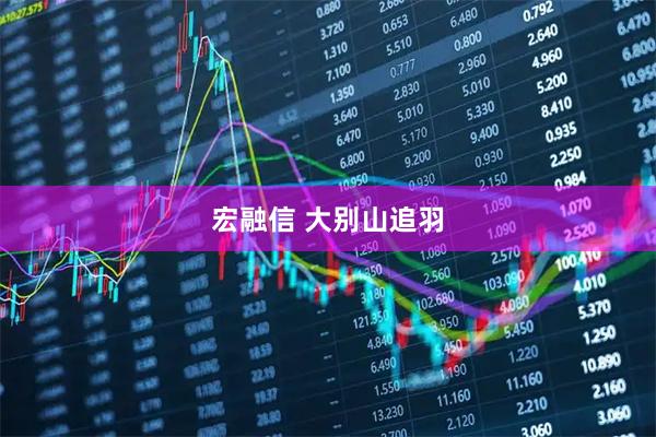 宏融信 大别山追羽