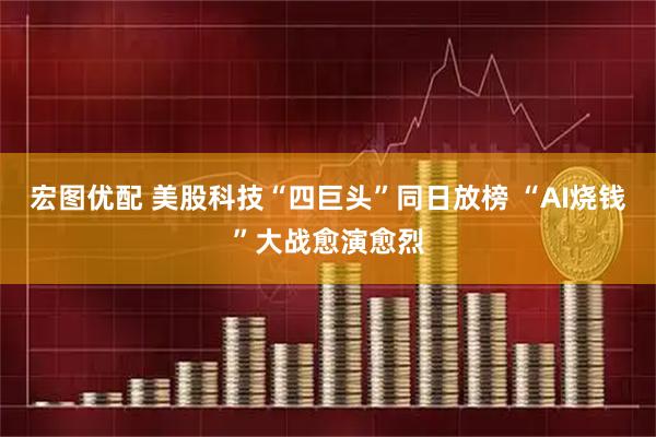 宏图优配 美股科技“四巨头”同日放榜 “AI烧钱”大战愈演愈烈