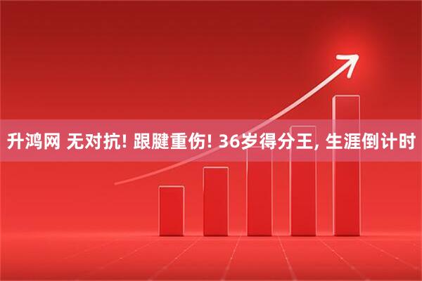 升鸿网 无对抗! 跟腱重伤! 36岁得分王, 生涯倒计时