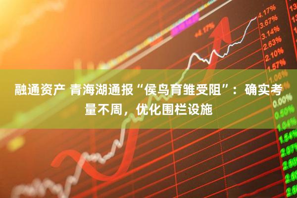 融通资产 青海湖通报“侯鸟育雏受阻”：确实考量不周，优化围栏设施