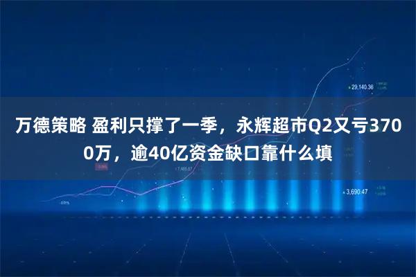 万德策略 盈利只撑了一季,永辉超市Q2又亏3700万,逾40亿资金缺口靠什么填
